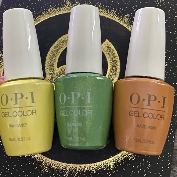 OPI gel color Ray-diance, Gleam on!, Magic hour - Picture 1 of 10
